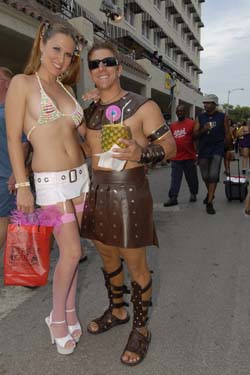 Body Painting 2008 photo - Duval Street, Key West